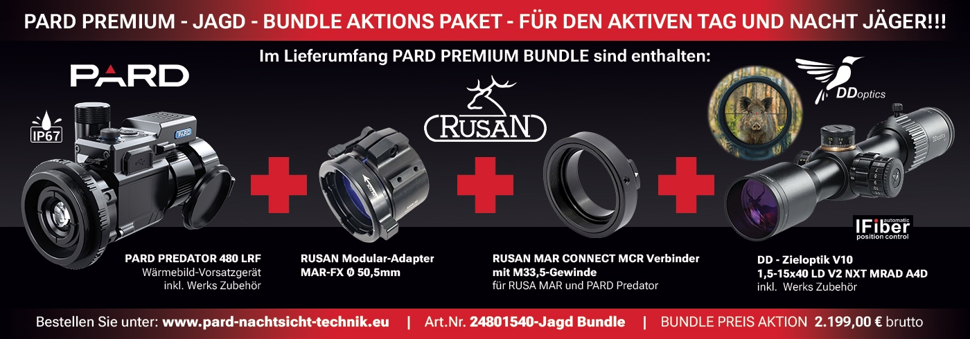 PARD PREMIUM - JAGD - BUNDLE AKTIONS PAKET- FÜR DEN AKTIVEN TAG UND NACHT JÄGER !!!