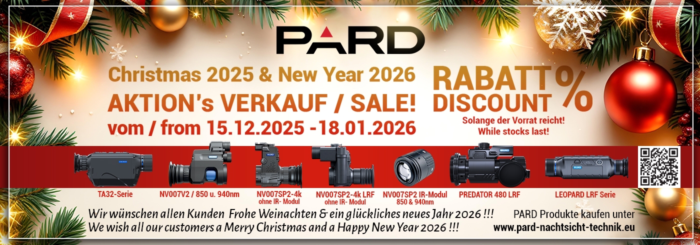 PARD Christmas 202 NEW 2026 VERKAUF SALE