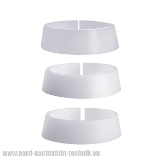 SPEED - ADAPTER- PVC-DISTANZRINGE - 3SET - PVC Ø 35.2- 47,0 mm   für PARD 007 / 007A / 007V Art.Nr.140004