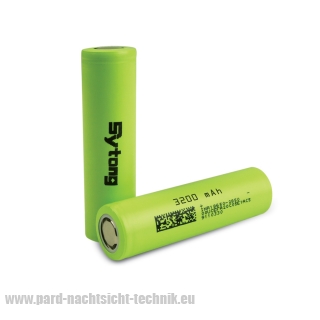 LI-ION- AKKU 18650 SYTONG AKKU mit 3200 mAh/PCB geschützt Art.Nr.25008