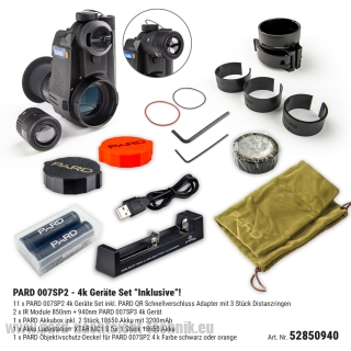PARD NV007SP2- 4K Geräte Set mit 850nm + 940nm IR-Modul “Inklusive“ siehe Zubehör !