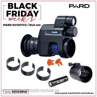 BLACK FRIDAY DEAL - PARD PREDATOR 480 -LRF Werkset, so lange der Vorrat im Lager reicht. !