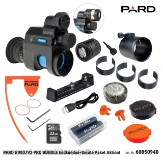 PARD NV007V2 PRO BUNDLE Endkunden-Geräte Aktions Paket ! “Inklusive“ 2 Stück IR Module austauschbar mit 850nm + 940nm + siehe Zubehör !