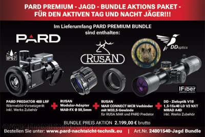 PARD PREMIUM - JAGD - BUNDLE AKTIONS PAKET- FÜR DEN AKTIVEN TAG UND NACHT JÄGER !!!