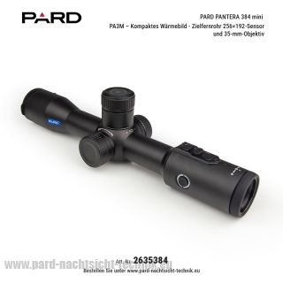 PARD PANTERA 384 mini PA3M – Kompaktes Wärmebild- Zielfernrohr 256×192-Sensor und 35-mm-Objektiv