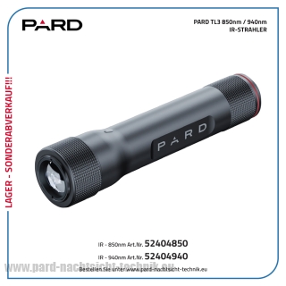 PARD TL3 IR- STRAHLER / LAMPE 940nm NACHTSICHT – NACHSATZ GERÄT – Lager – Abverkauf PARD TL3 IR- STRAHLER / LAMPE 940nm NACHTSICHT – NACHSATZ GERÄT – Lager – Abverkauf