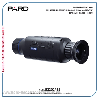 PARD LEOPARD 480 Wärmebildkamera / Monokular ohne LRF mit Objektiv Durchmesser von 35,0 mm – Lager – Abverkauf PARD LEOPARD 480 Wärmebildkamera / Monokular ohne LRF mit Objektiv Durchmesser von 35,0 mm – Lager – Abverkauf