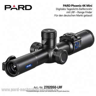 PARD Phoenix 4K Mini-Digitales Tageslicht-Zielfernrohr mit LRF- Range Finder- für den Deutschen Markt gebaut !