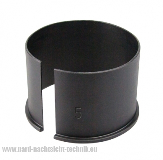 Hülsenadapter PREMIUM - Distanzring 6er SET PVC für PARD 007,007A, 007V2 ADAPTER im Ø 0,5-3 mm / 6 Stück in Set enthalten / Frost und UV beständig