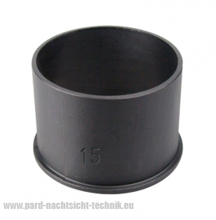 Hülsenadapter PREMIUM - Distanzring 6er SET PVC für PARD 007,007A, 007V2 ADAPTER im Ø 0,5-3 mm / 6 Stück in Set enthalten / Frost und UV beständig