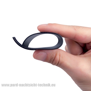 DISTANZRINGE - GUMMI 6er SET / Reduzier-Ringe für PARD 007 / 007 A / 007V2 – ALU ADAPTER 38-43mm Okular Ø von 0,5mm - 3mm