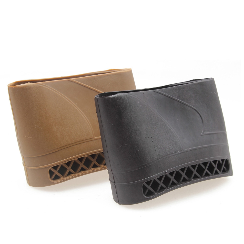 Distanzschaftkappe - überzieh Rückstoßdämpfer RUBBER für viele Schäfte / schwarz