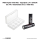 PARD Original 18650 Akku - Doppelpack 3,7V / 3200mAh inkl.PVC -Sicherheitsbox für 2 x 18650 Akku